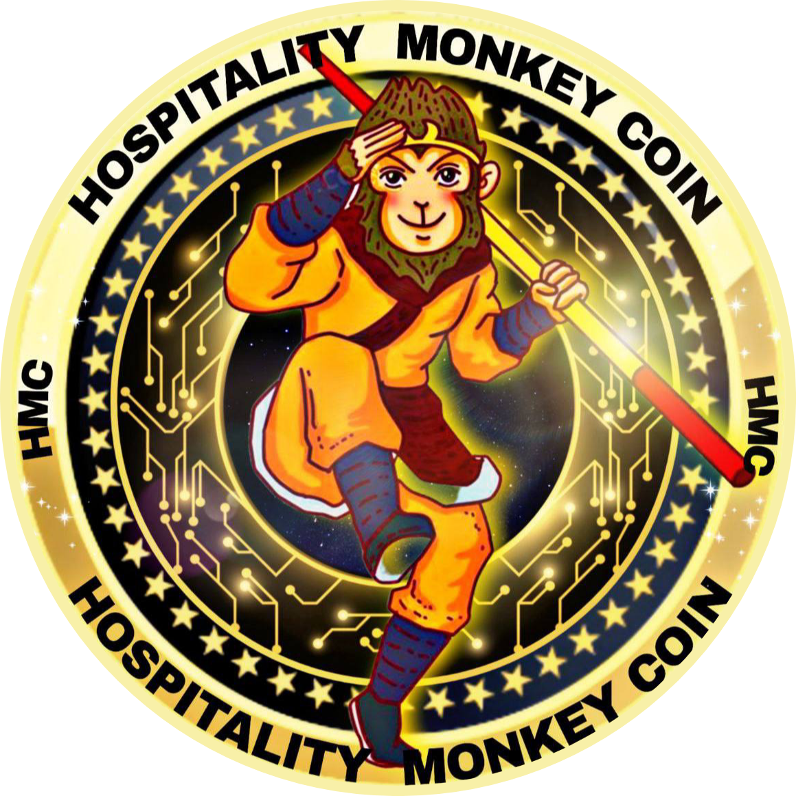 Mobile App Hospitality Monkey Coin